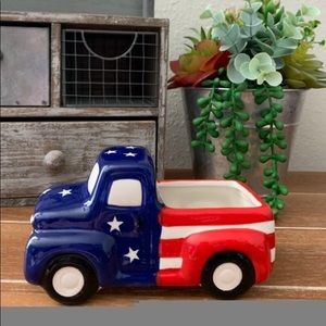 New Patriotic Ceramic Truck Tier Tray